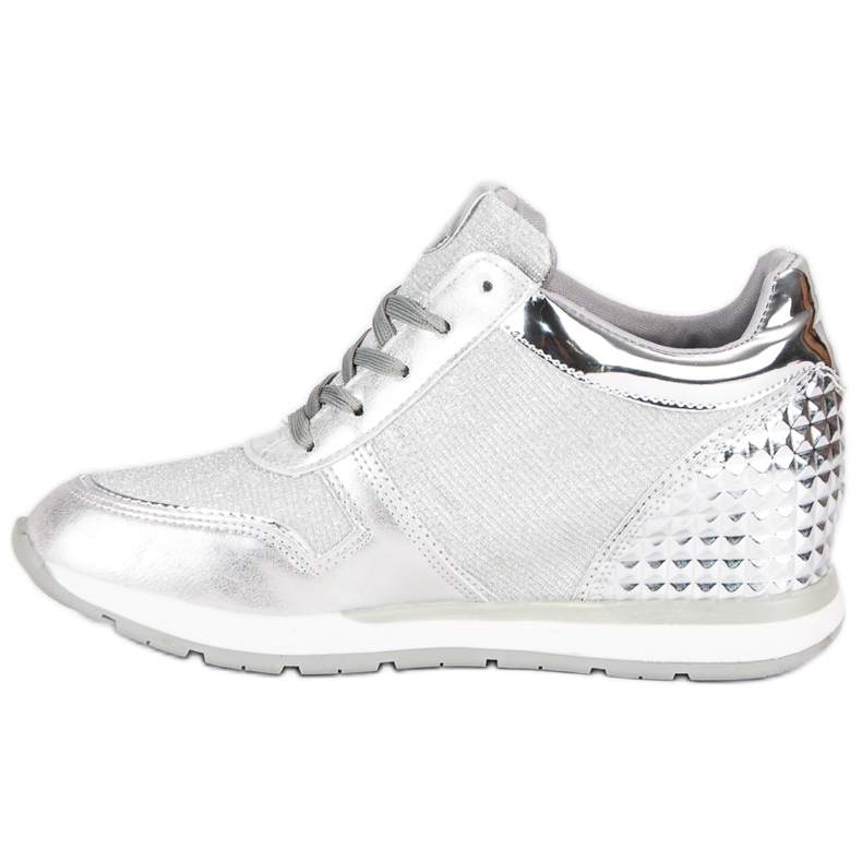 Ezüst cipők, cipők szürke 1