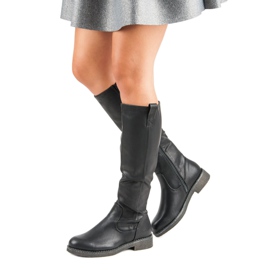 Super Me Alkalmi női csizma fekete 1 Super Me Alkalmi női csizma fekete 1