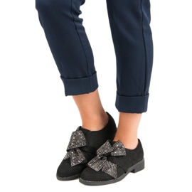 Seastar Elegáns velúr cipő fekete 1