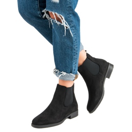 Seastar Velúr Jodhpur csizma fekete 2