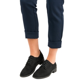 Seastar Fekete fűzős cipő 1