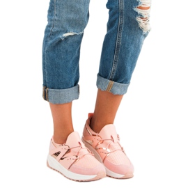 Stílusos sportcipő rózsaszín 1