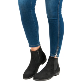 Groto Gogo Kényelmes Jodhpur csizma fekete 2