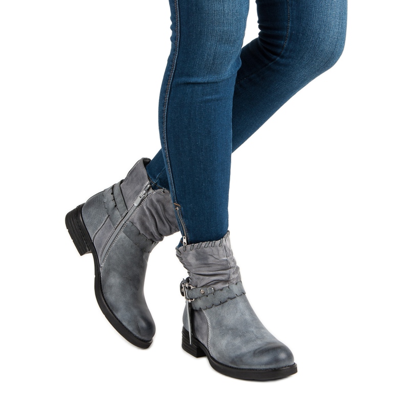 SDS Szürke színű bakancs 1