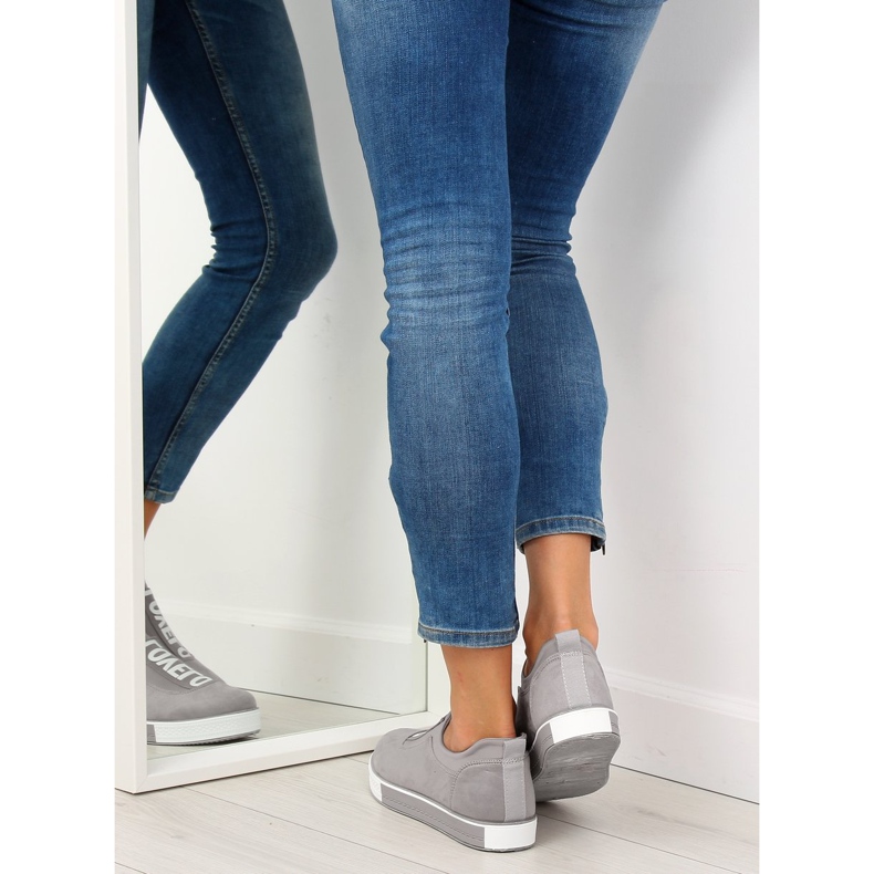 Szürke Női szürke cipők X-9707 Szürke 1 Szürke Női szürke cipők X-9707 Szürke 1