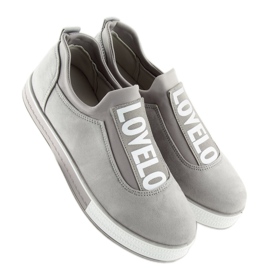 Szürke Női szürke cipők X-9707 Szürke 2 Szürke Női szürke cipők X-9707 Szürke 2