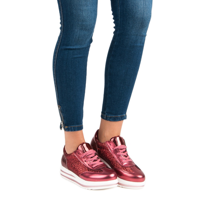 Fama Divatos cipők piros 1