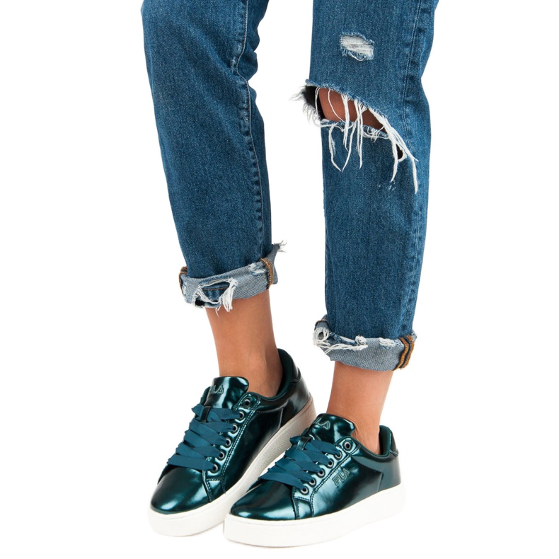 Fila Upstage F Alacsony Wmn fehér zöld 1