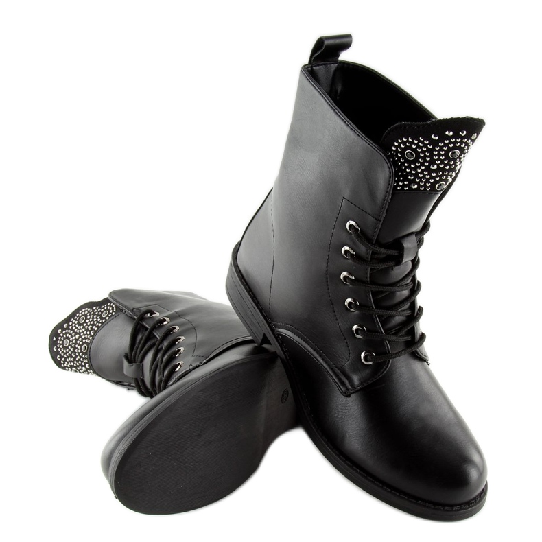 Fekete Workery csizma JW11 Black 1