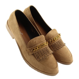 Barna cipők nőknek HW308 Camel 1