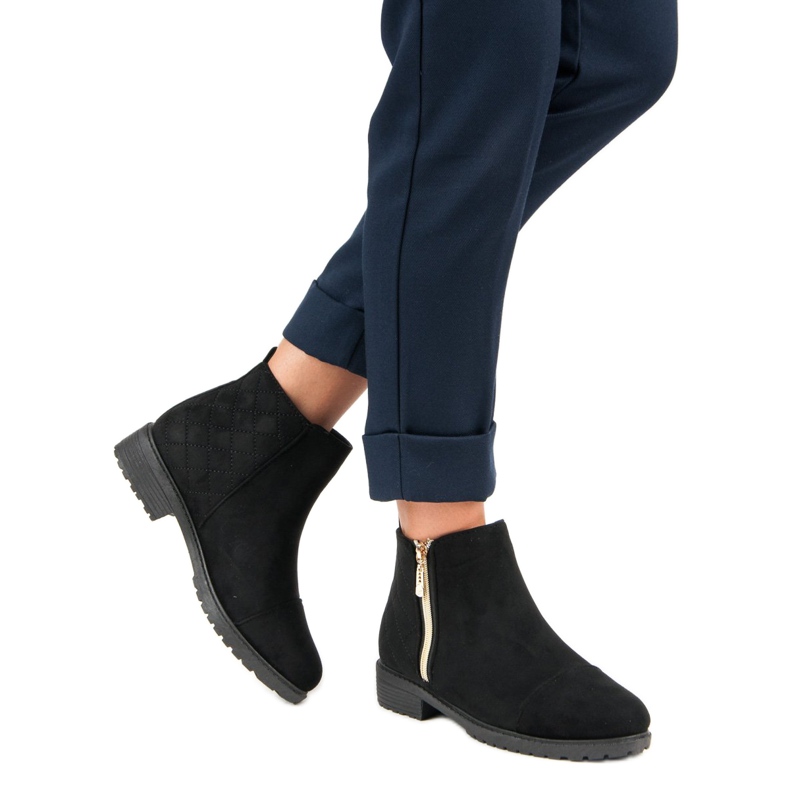 Fekete alkalmi csizma 2