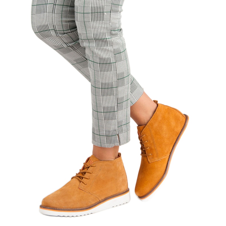 New Age Női csizma narancssárga 1