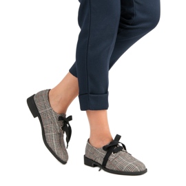 Kötett kockás cipő VICES szürke 2
