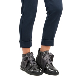 Filippo Stílusos cipők a boka felett szürke 1