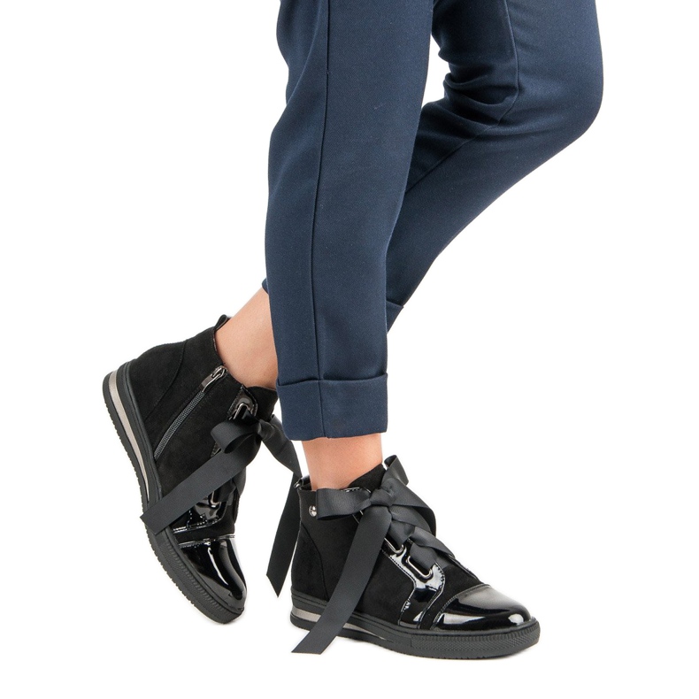 Filippo Stílusos cipők a boka felett fekete 2