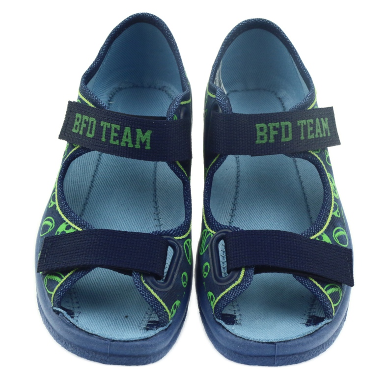 Befado gyermekcipő szandál papucs 969x124 zöld sötétkék 3