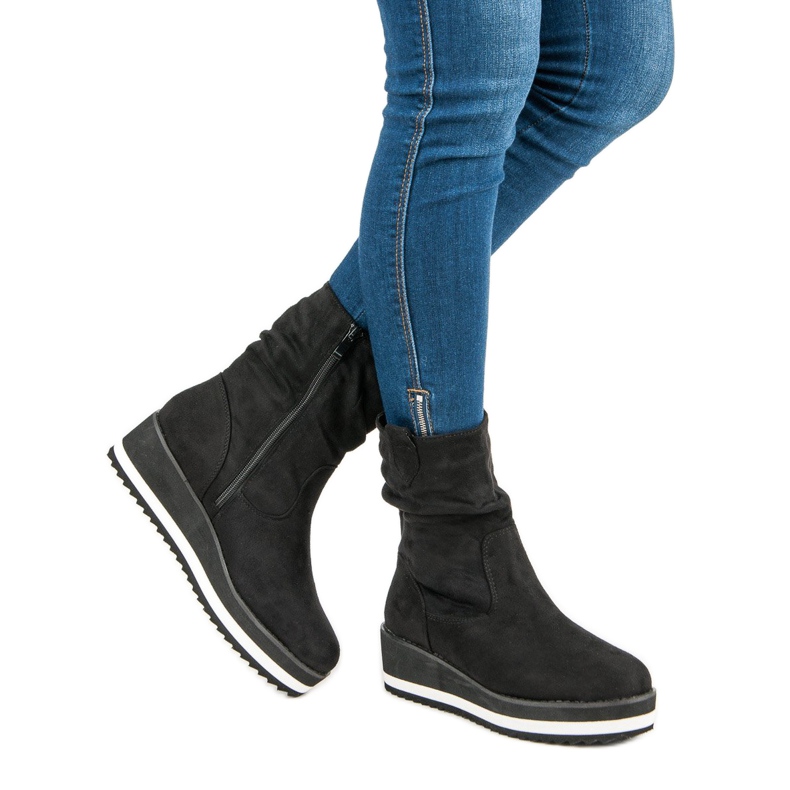 Primavera Fekete ék csizma 2 Primavera Fekete ék csizma 2