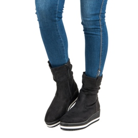 Primavera Fekete ék csizma 1 Primavera Fekete ék csizma 1