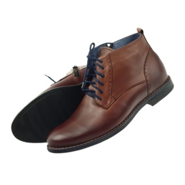 Téli cipő cipzárral, Nikopol 677 barna 4