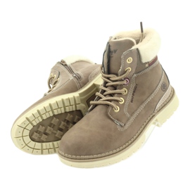 American Club Amerikai csizma bootees téli csizma 708122 barna 4