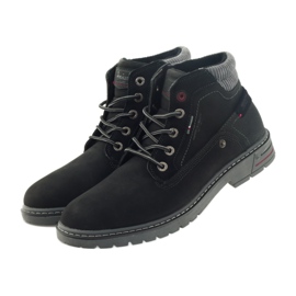 American Club Amerikai túracipő téli túracipő fekete 3