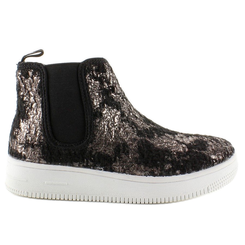 Gyermek Chelsea csizma sporttalp fekete 1