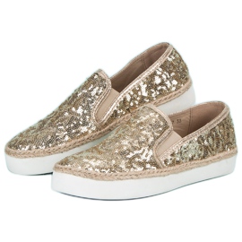 J. Star Divatos női cipők sárga 1