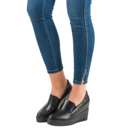 J. Star Elegáns ék cipő fekete 1