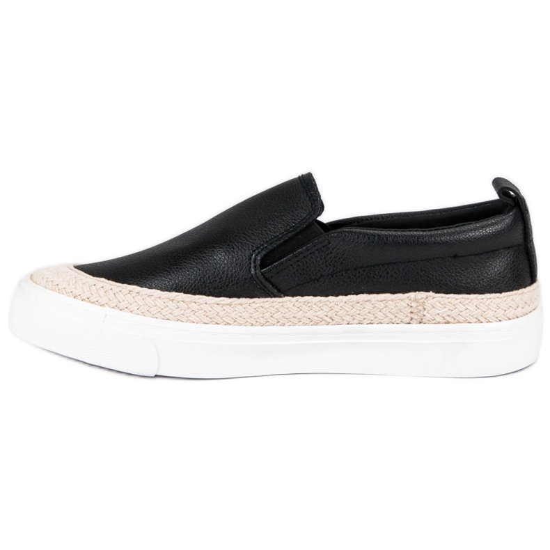 J. Star Slipony Espadrilles fekete 1
