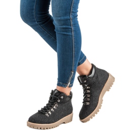 Bestelle Divatos filcfogók fekete 1