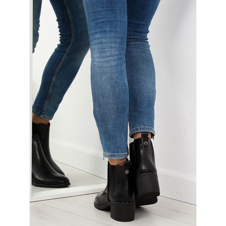 Fekete Chelsea csizma, fekete 8932 Fekete 1