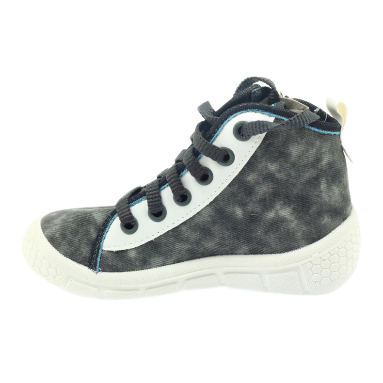 Befado gyermekcipő cipő papucs 547x001 fehér kék szürke 2