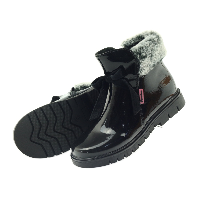 American Club Amerikai csizma csizma téli csizma 18015 fekete 4