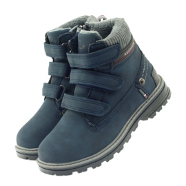 American Club Amerikai csizma bootees téli csizma 708121 szürke sötétkék 3