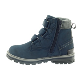 American Club Amerikai csizma bootees téli csizma 708121 szürke sötétkék 2