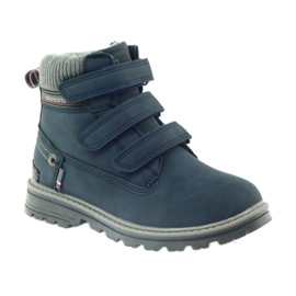 American Club Amerikai csizma bootees téli csizma 708121 szürke sötétkék 1