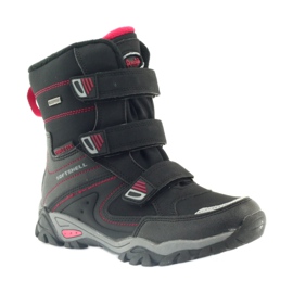 American Club Amerikai csizma téli csizma 1809 membránnal fekete piros 1