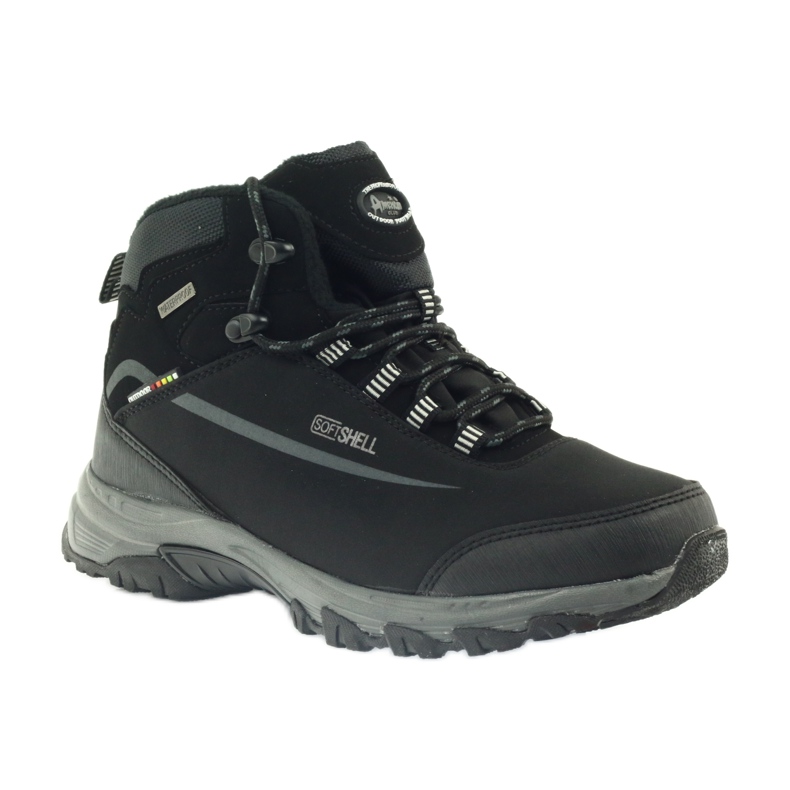 American Club Softshell túrázás membránnal fekete 1