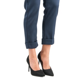 Velúr sarok fekete 1