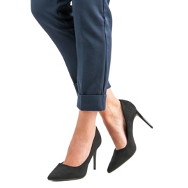 Velúr sarok fekete 2