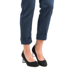 Elegáns szivattyúk fekete 1