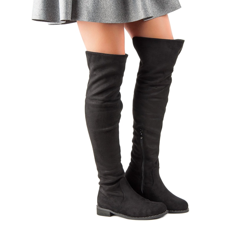 Seastar Lapos combcsizma fekete 1