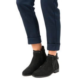 Super Me Alacsony őszi csizma fekete 2 Super Me Alacsony őszi csizma fekete 2