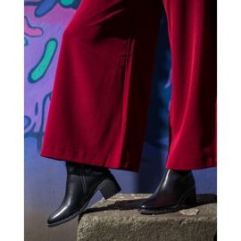 Seastar Elegáns fekete csizma 1