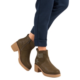 Kylie Katonai női csizma zöld 1