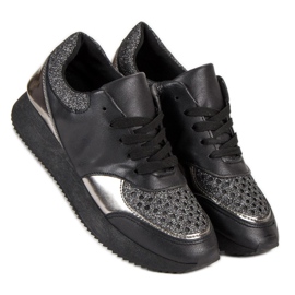 Divatos cipők fekete 2