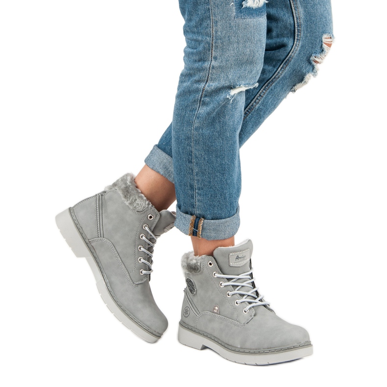 American Club Meleg amerikai csapdák szürke 2