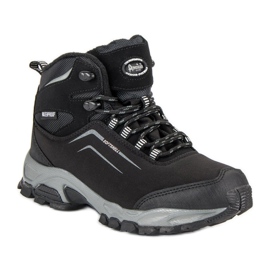 American Club Női téli amerikai csizma fekete 2