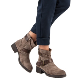 VINCEZA őszi csizma barna 1