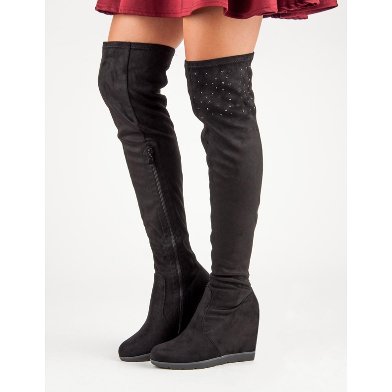 Kayla Ék csizma fekete 1